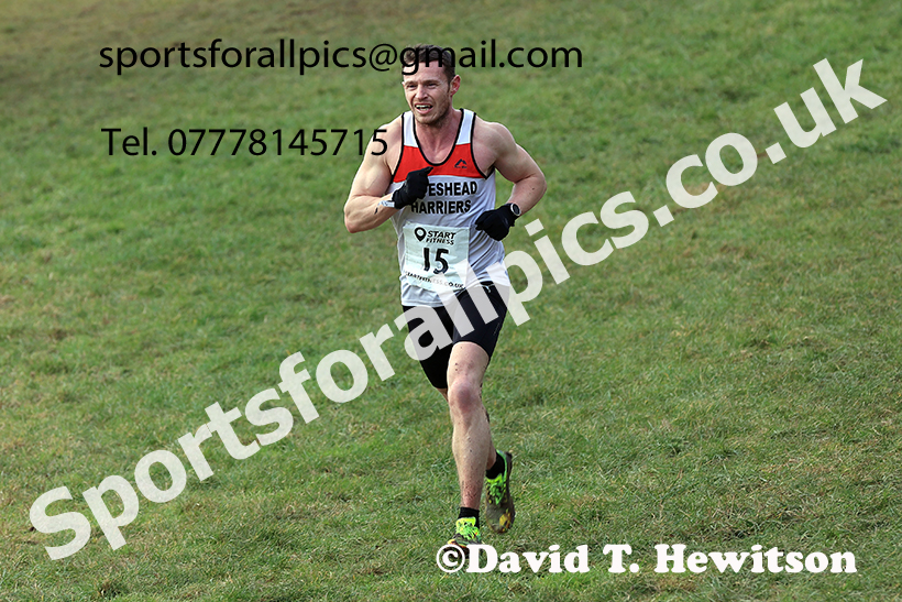 Mens 35s to 64s and, 2025 NEMAA Cross Country Champs., Acklam, Middlesbrough. Photo: David T. Hewitson/Sports for All Pics